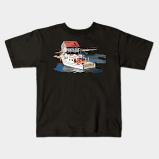 Boats 109 Kids T-Shirt